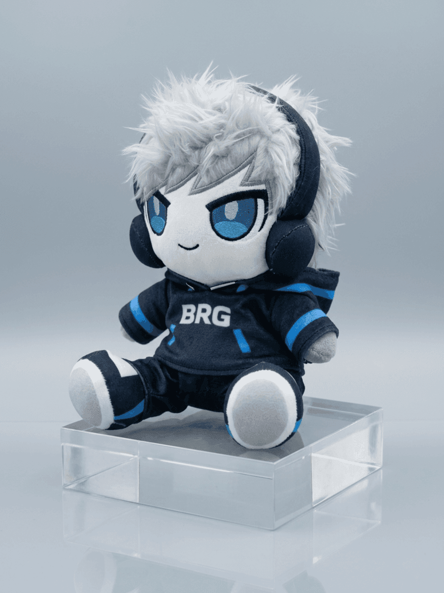 BRG Plush Hoodie Toy lifestyle angle 1